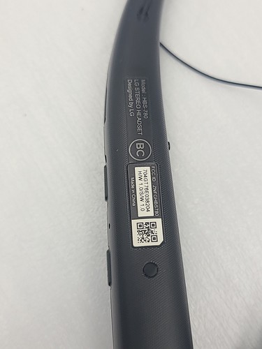 Excellent LG Tone Pro HBS-780 Black Bluetooth Wireless Headset Headphones - 第 5/5 張圖片