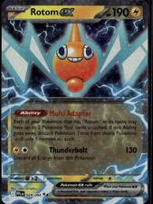 Carta Pokemon Rotom ex Doppia Rara ME02 Fiamme Fantastiche 029/094 Fulmine Holo