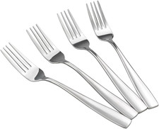 16-Piece Stainless Steel Dinner Forks, 8.27-INCH