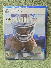Madden NFL 24 Sony PlayStation 5, 2023 New, Factory Sealed READ