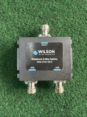 Wilson Electronics -3dB 2-Way Splitter N-Female 50 Ohm - 859105