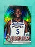 Anthony Edwards Evergreen Parallel 2025-26 Topps Holiday MN Wolves SP #EV-AE