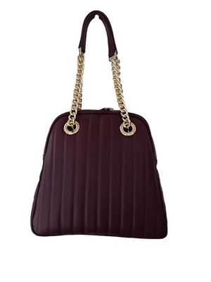 Elegante italienische Echtleder Handtasche / Schultertasche