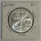 2007 American Silver Eagle $1 Coin 1 oz .999 Fine Silver BU Uncirculated Raw