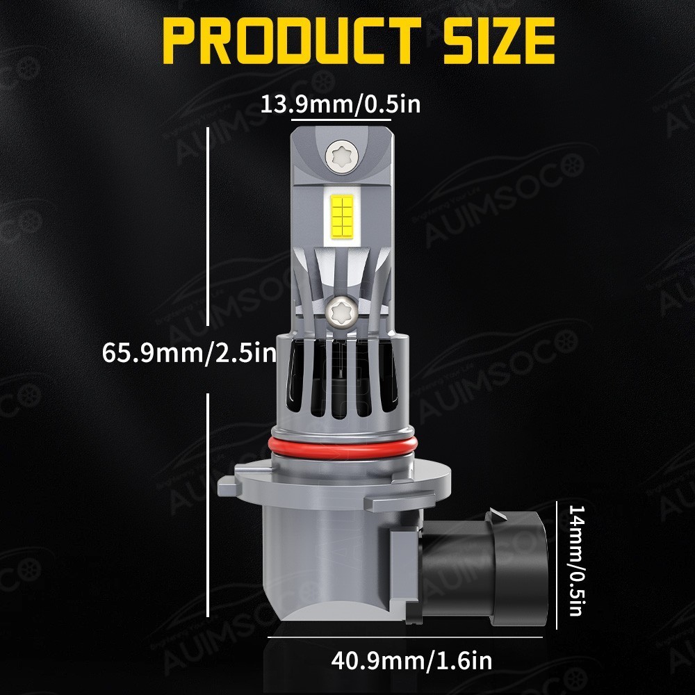 For Acura NSX 1995-2000 2001 LED Headlight 4 Bulbs White High/Low Beam 9005 9006