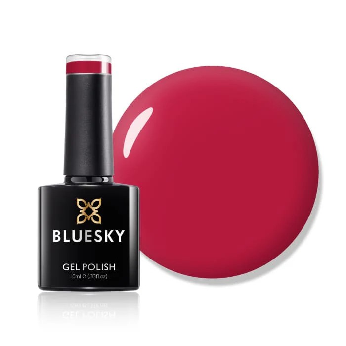 Bluesky Gel Polish - PASTEL RED - A119 Red UV LED Nail Soak Off