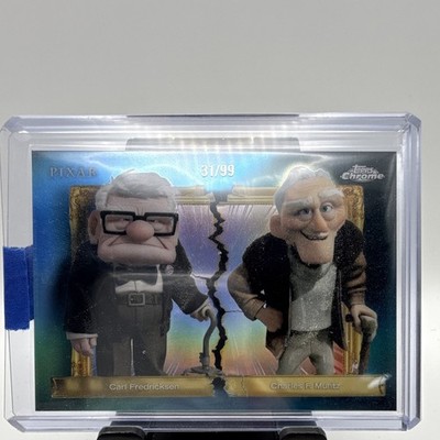 Topps 2023 Topps Chrome Disney/Pixar Pixar Up FFR-34 Carl & Muntz 31/99