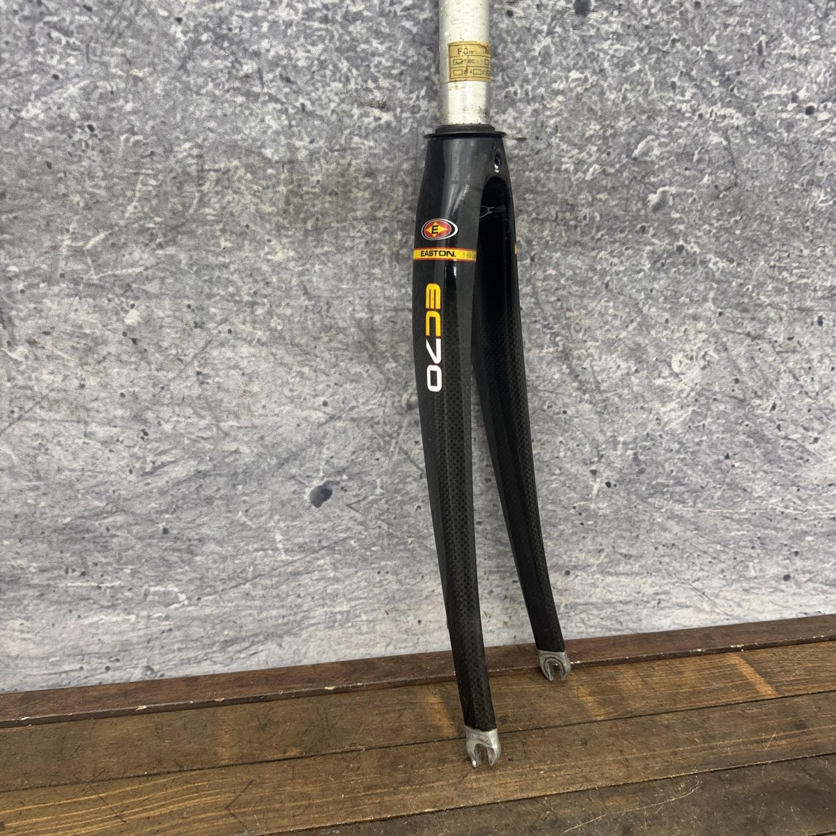 Easton Elite 700C アルミ＋カーボンフォーク520mm ロード Easton EC70 Carbon Road Fork 700C 1-1/8 Alloy Steerer 455g 7.5