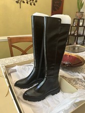 Michael Kors Womens Knee High Riding Boots Pa...