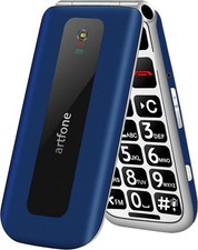 Artfone Big Button Mobile Phone for Elderly, Senior Flip Phones Sim Free