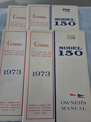 Cessna Owner's Manual  C-150 1973, original, like new