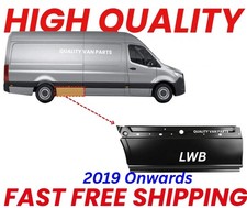 Mercedes Sprinter LWB Side Lower Panel Metal Steel Repair Moulding O/S 2019 onwa