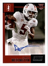 2021 Panini Chronicles Draft Picks Score Rookie Autographs Connor Wedington Auto