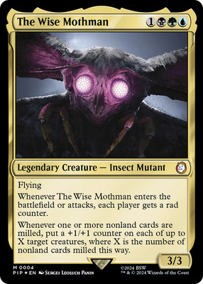 MTG - The Wise Mothman - Fallout Commander - NM - EN - Foil