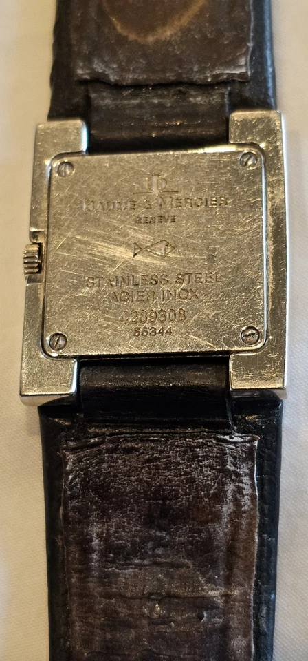 Baume & Mercier catwalk Watches MOA8167 Stainless Steel/Leather Ladies - Image 4 of 4