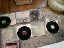 John Lennon (5) lp record lot shrink apple  - Imagine - Plastic Ono - MG - NM/NM