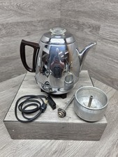 Vtg General Electric Electric Pot Belly Coffe...