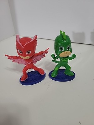 PJ Mask Owlette & Gecko Set Of 2 Cake Toppers