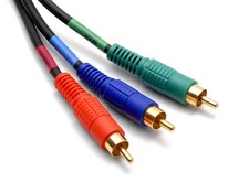 Generic Male to Male RCA Component A/V Audio Video Cable 6ft.