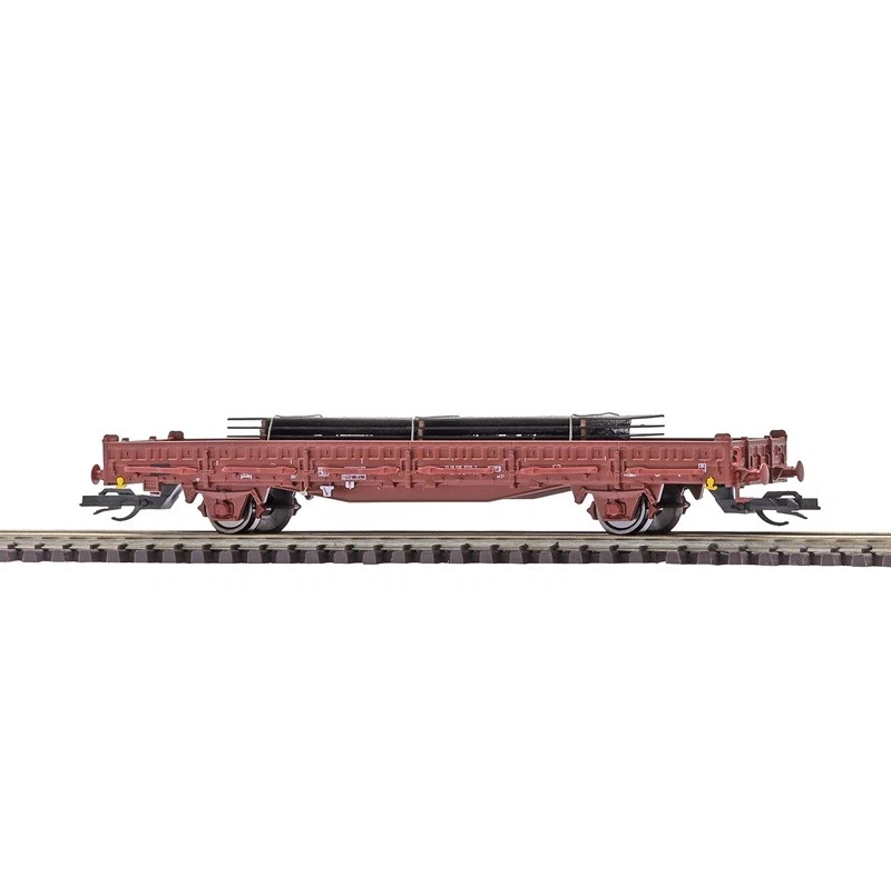 Busch 31515 - 1/120 / TT Flachwagen Ks + Stahlpl. - Neu - Bild 1 von 1