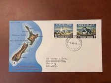 New Zealand Health 1964 FDC WELLINGTON POSTMARK