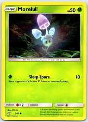 Morelull 3/18 Detective Pikachu Holo Common