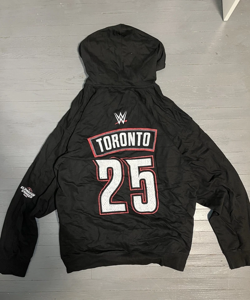 Sudadera con capucha WWE Elimination Chamber 2025 Toronto Foto 2 de 4