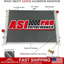 4 Row Aluminum Radiator FIT 2009-2020 Dodge Charger Chanllenger 3.6L/5.7L V6/V8