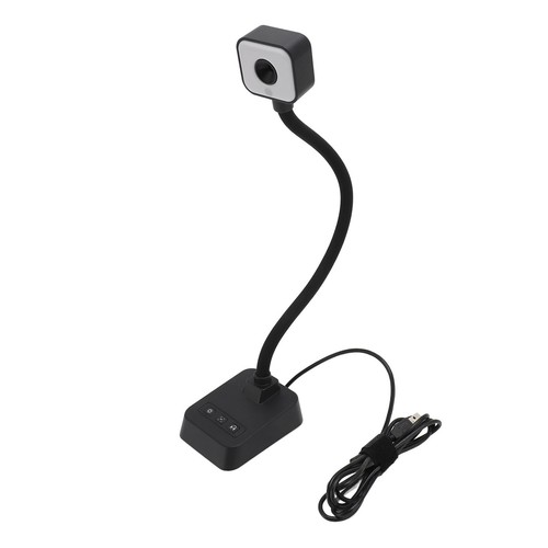 13MP Ultra HD USB Document Camera Built In Mic Wide Angle Flexible Adjustable FY - Afbeelding 23 van 24