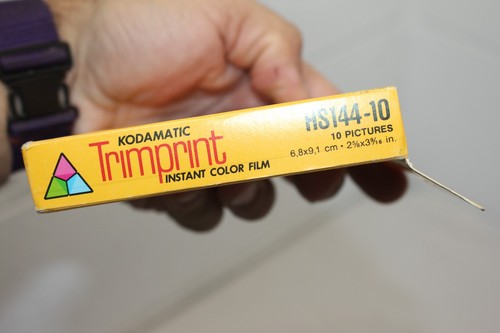 New Kodak Kodamatic Instant Color Film Expired 1984 Unopened! DISPLAY ONLY!! - Picture 5 of 9