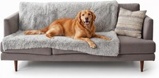 Furhaven Waterproof Throw Blanket for Dogs  Indoor Cats Washable Shaggy Plush