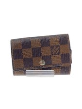 LOUIS VUITTON Multicle 6 Damier Ebene BRW BRW Men's