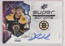 2019-20 SPx Superscripts Danton Heinen #SS-DH Auto y1g
