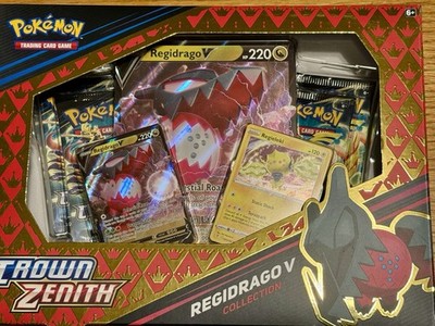 Pokmon Crown Zenith Regidrago V Collection Box Sealed | eBay