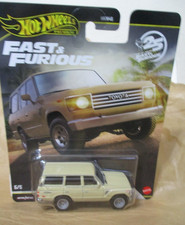 Hot Wheels Fast & Furious 25th Toyota Land Cruiser FJ60 1:64 Rubber Tires