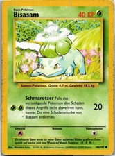 Pokémon Bisasam 44/102 Base Set 1995 Deutsch