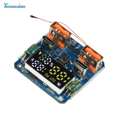 4S PD 100W Bidirectional Fast Charging Module Buck-Boost 20V 5A with Display