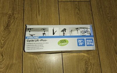 Fischer Fahrradlift Plus hängendes Fahrradlagersystem