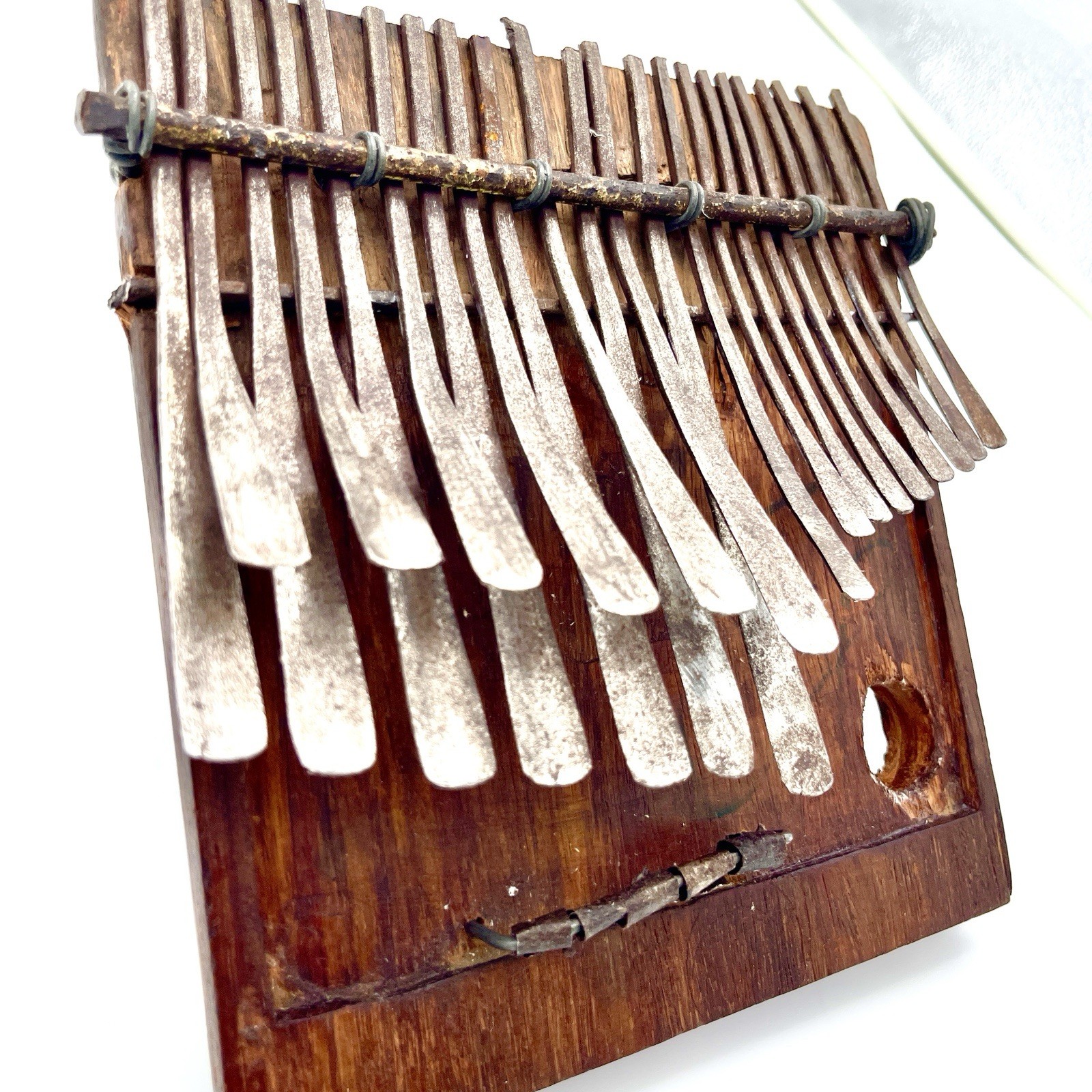 Vintage African Kalimba Mbira Thumb Piano | Handmade Zimbabwe  22 Keys