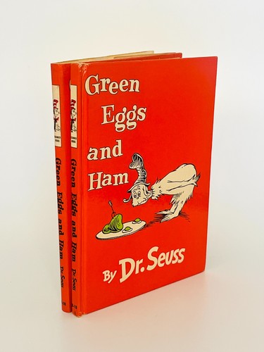 Green Eggs and Ham by Dr. Seuss First Edition Book 1960 - Foto 5 di 5