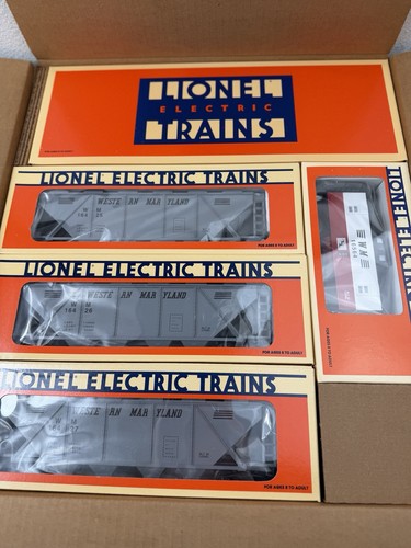 JUEGO TREN DE CARGA LIONEL 6-11749 WESTERN MARYLAND CALIBRE O, NUEVO C-9 | Condition: New