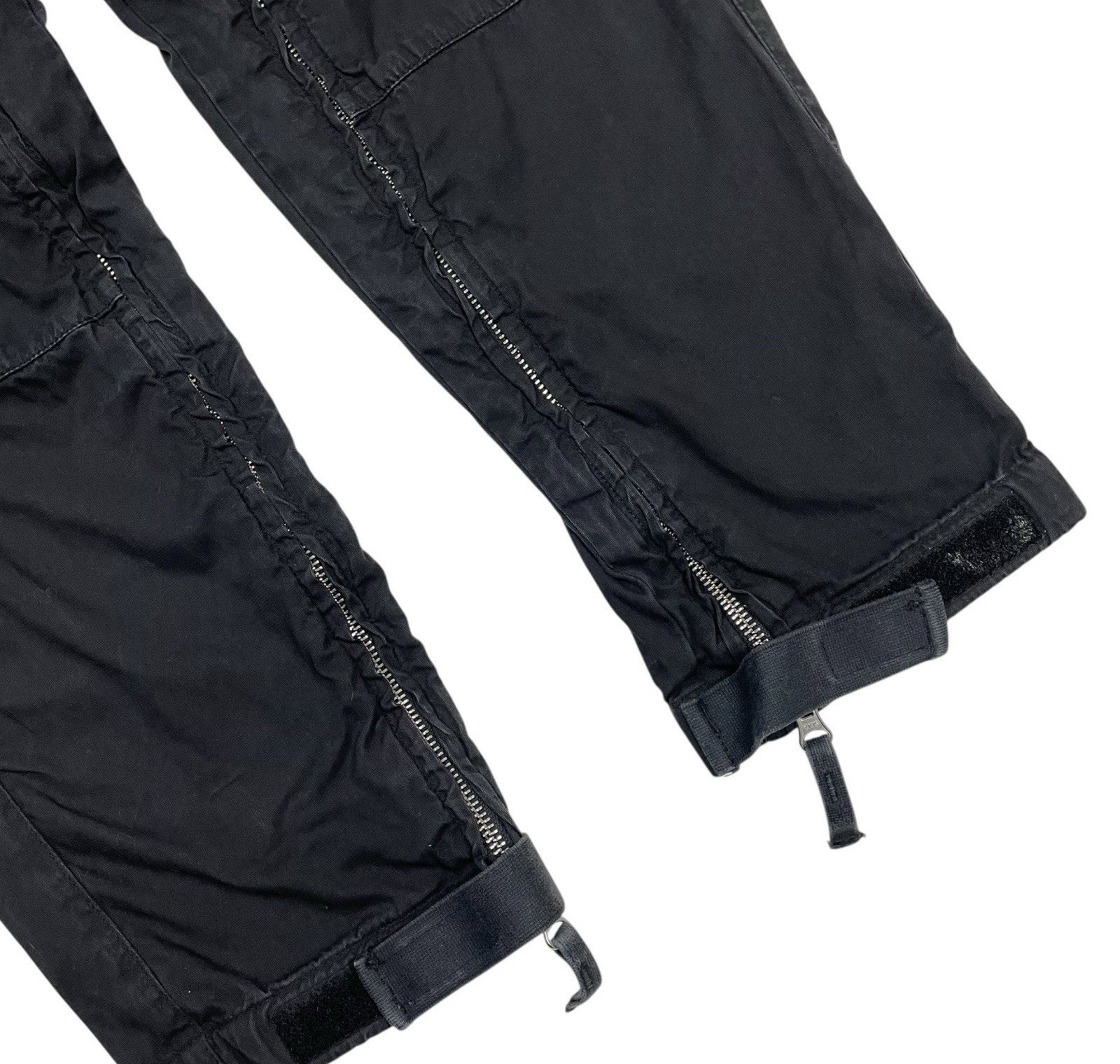 Vintage Stone Island Speed Jeans Cargo Black Trousers Paul Harvey Design 44 W28” thumbnail 3