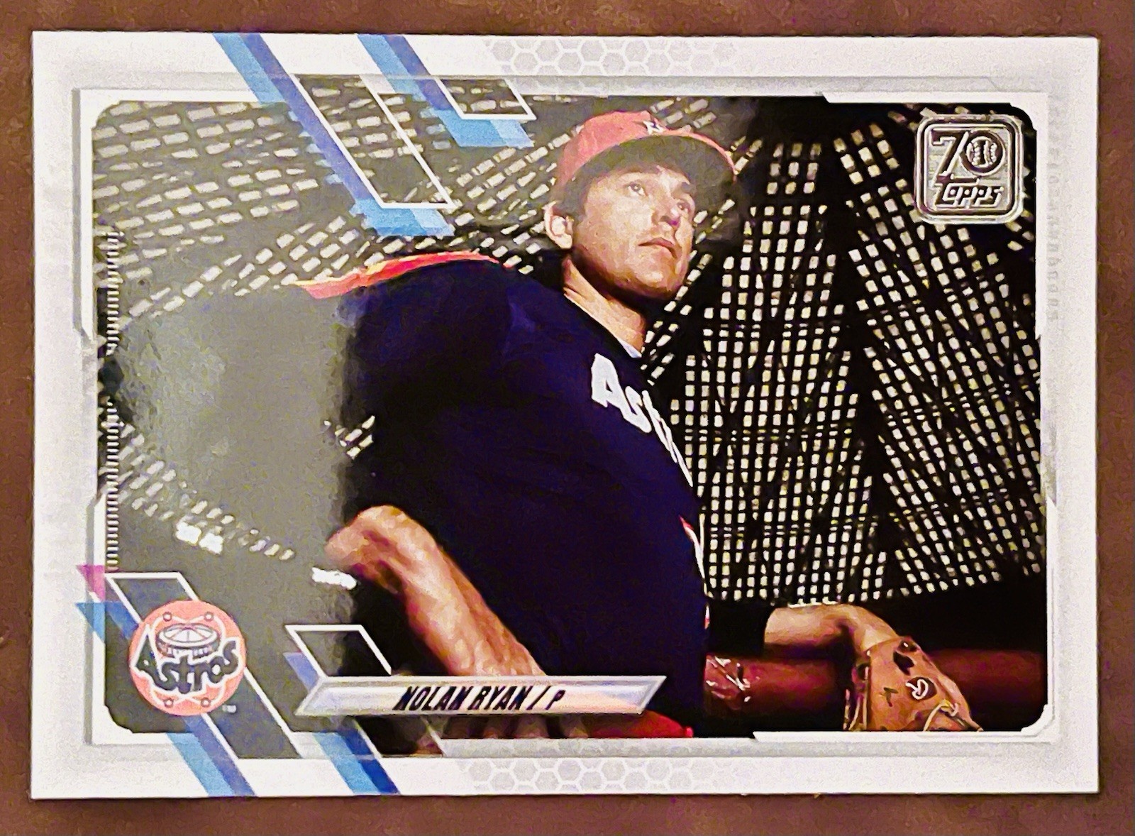 2021 Topps Series 1 Baseball Nolan Ryan #240 Legend Image Variation SP HOF