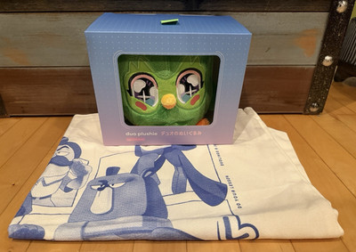 New Duolingo NYCC 2025 Anime Duo Owl Limited Edition Plush Figure & Large Tote