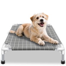 Elevated Pet Bed Dog Cot- Pet Bed for Small Dogs  Raised Dog Bed for Indoor ...