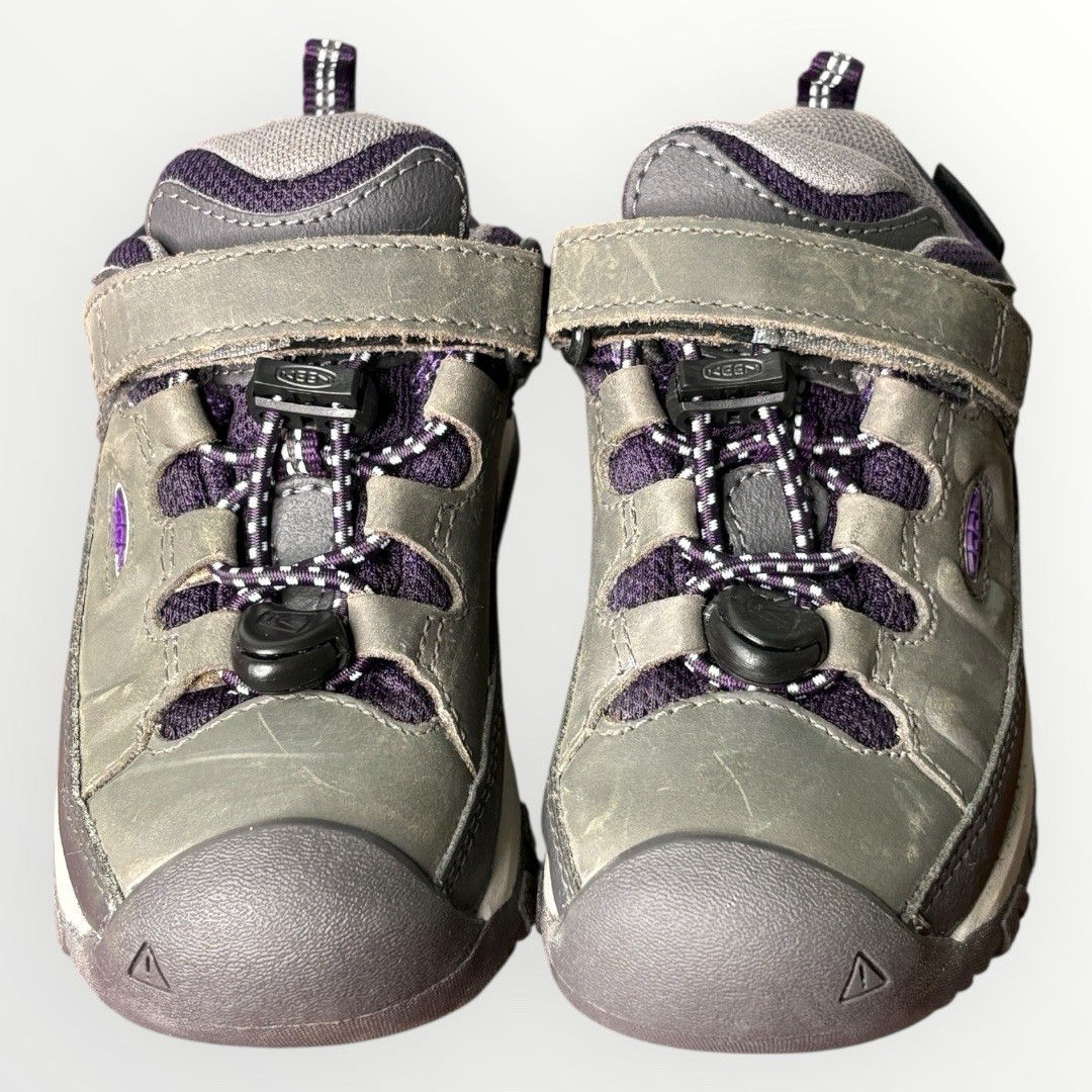 Scarpe da ginnastica Keen Targhee basse impermeabili escursionismo bambino ragazzo grigie taglia 8