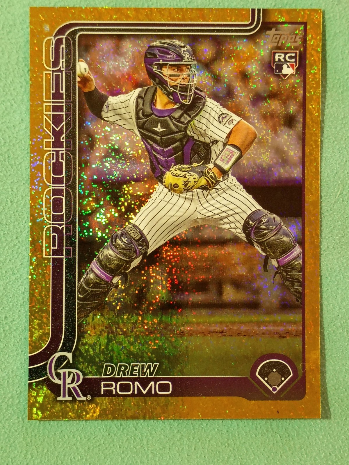 2025 Topps Series 1- Drew Romo #296 (RC) Gold Rainbow 🔥20/50🔥