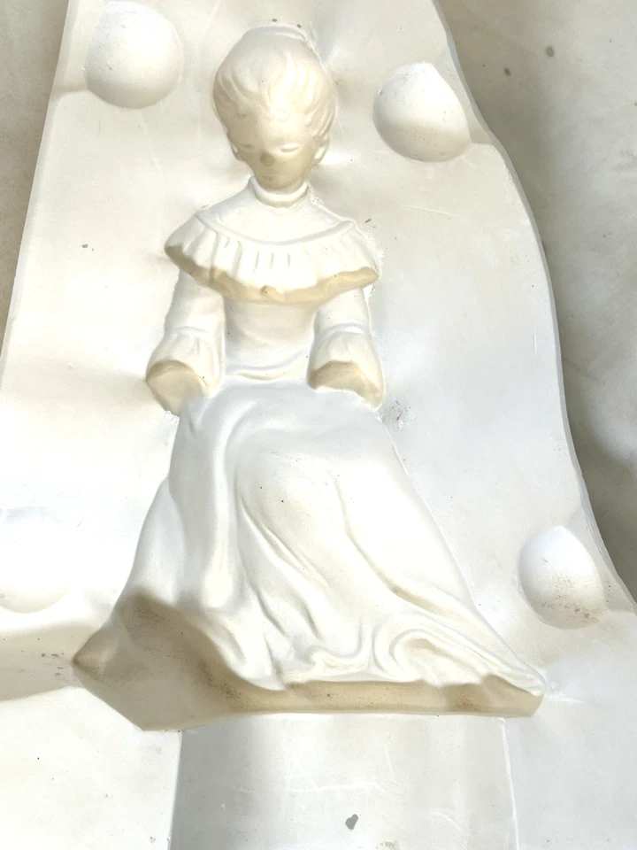 Estatuilla muñeca victoriana molde de fundición antideslizante de cerámica Albertas 439 horno de 7 pulgadas Foto 4 de 4