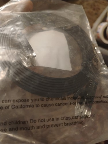 Monoprice Patch Cord,Cat 5e,Flexboot,Black,7.0 ft. 9549 Monoprice 9549 - Picture 2 of 2