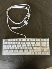 Red Dragon Kumara K552-WR Wired Mechanical Gaming Keyboard LED TESTED WORKS